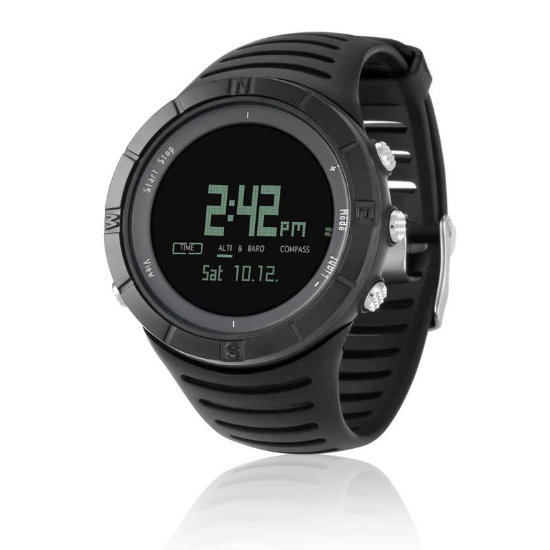 

New Outdoor Sports Digital Watch Chronograph/Barometer/Altimeter/Thermometer/Compass Fashion Men Women Watch Spovan SPV806