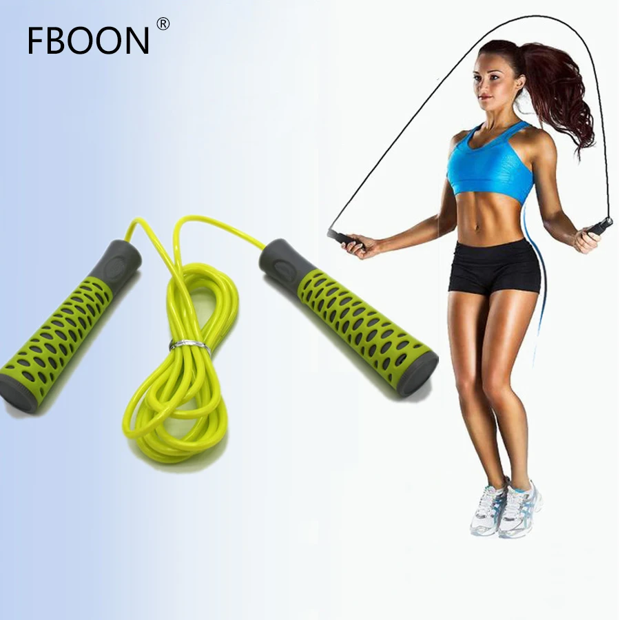 FBOON 2.75m PVC Skipping Ropes Speed Gym Jump Rope Pular Corda Crossfit