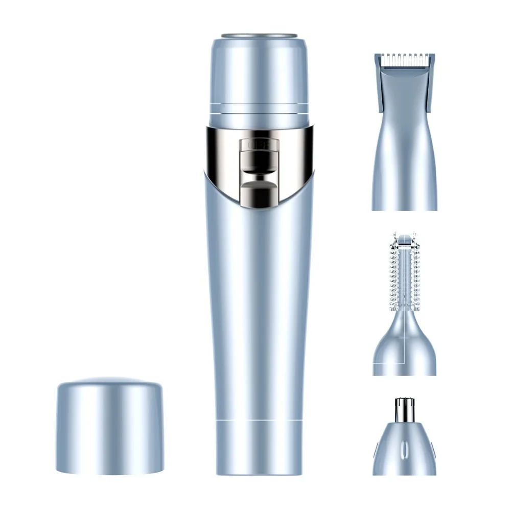 Breett 4 in1 Epilator Electric Nose Hair Trimmer Washable Fashion Women