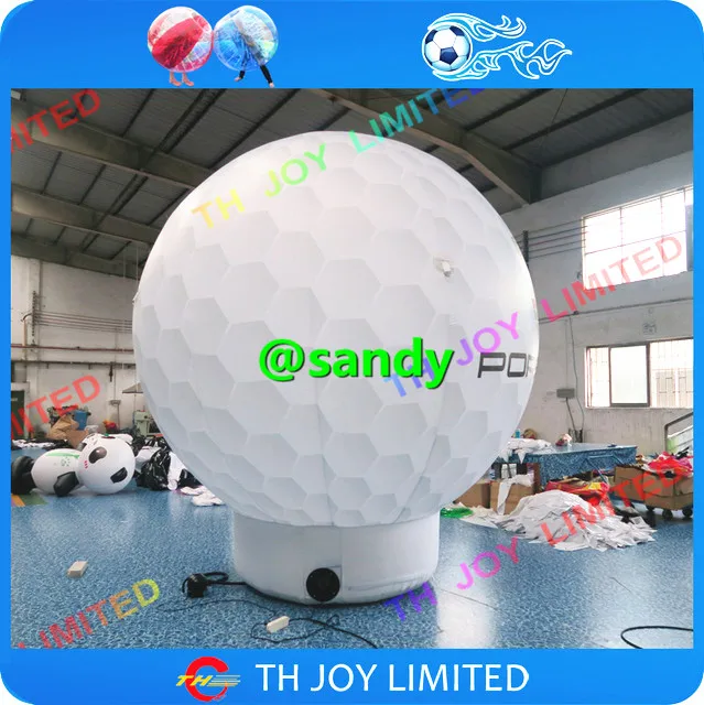 free shipping! 4m giant outdoor inflatable golf balls,inflatable golf