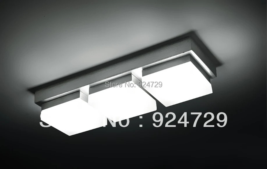 Купить элегантные & 15w современные потолочные светильники квадратные ...