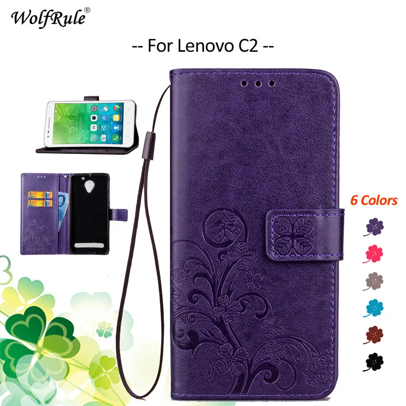 Buy For Fitted Cases Lenovo C2 Case Flip PU Wallet