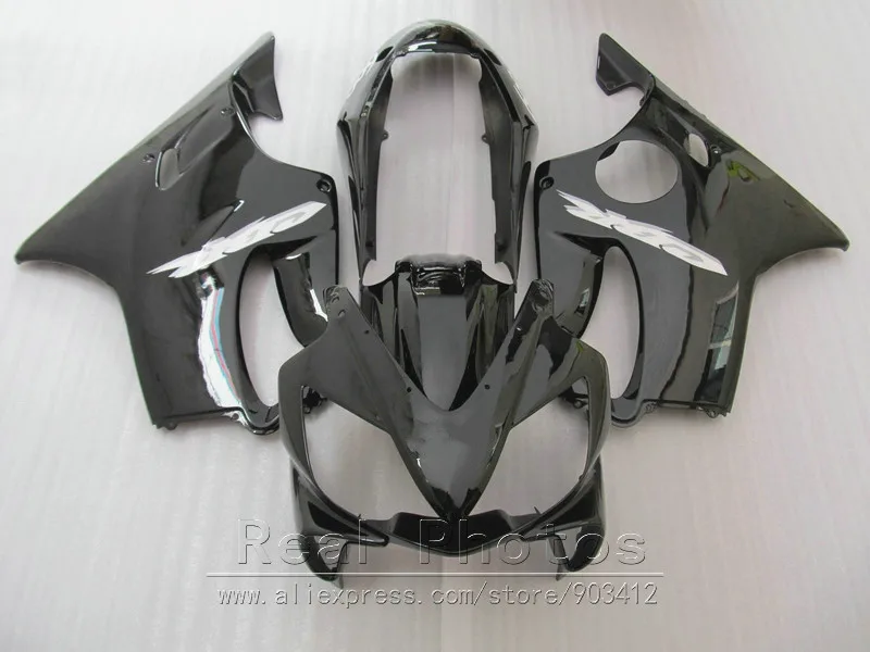 Пластиковые обтекатели для литья под давлением Honda CBR600 F4I 04 05 06 07 black Обтекатель kit