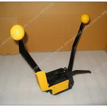 A333 ручной Бессальниковый инструмент для обвязки стальными лентами, ручной инструмент, стальная обвязочная упаковочная машина для 13-19 мм