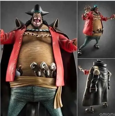 

22cm One piece Marshall D Teach doll Anime Figure PVC Collection Model Toy Action figure for friends gift