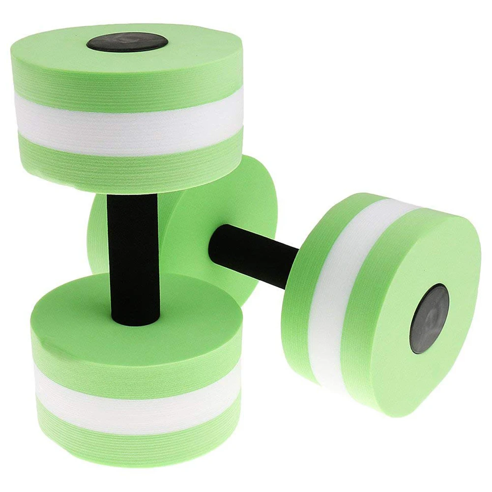 

EVA Watersport Dumbbell for Fitness Water aerobics Swimming exercise Green