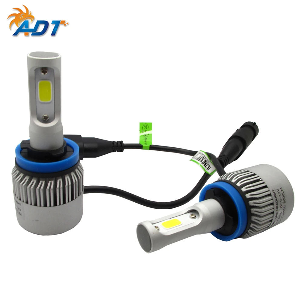 

1set S2 Car LED Head light H8/H9/H11 LED 36W 6500K 8000LM Auto Front Bulb LED Car Lighting Headlamp Bulb h11 led bulb h11