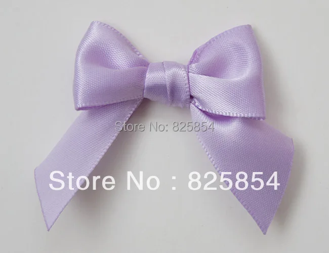 

Customised GARMENT ACCESSORIES satin ribbon bows DIY Apparel Sewing bows Dress small butterfly knot 196 colors available