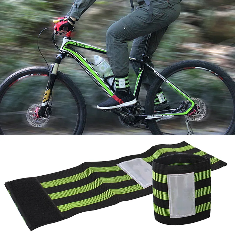 

a pair Outdoor men and women cycling bike leggings Strips Pants Belt sports legging mountain / road bike straps riding equipment