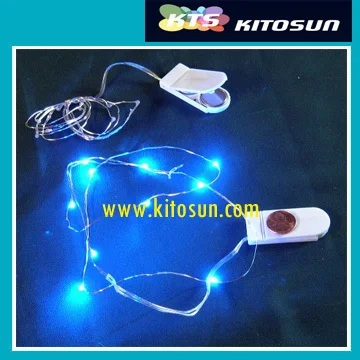 Blue led vine light kitosun CR2032