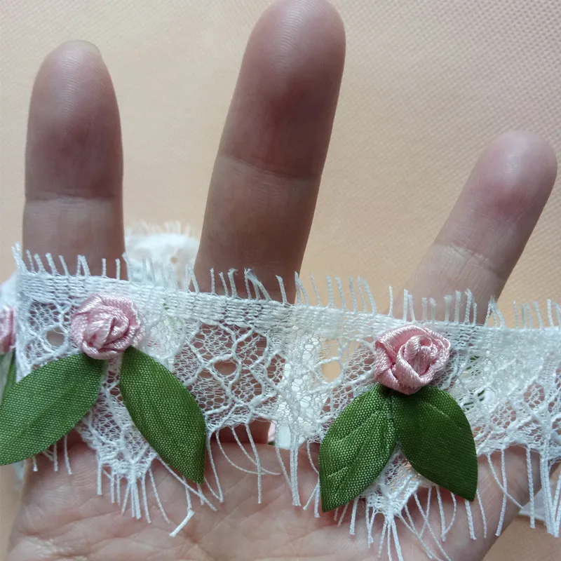 voile lace trim