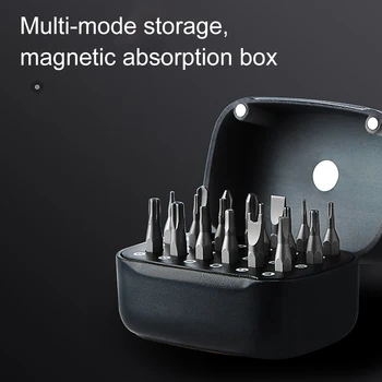 

Pen Screwdriver Kits Aluminum Alloy Magnetic Multi-Bits Repair Tool Set CLH@8