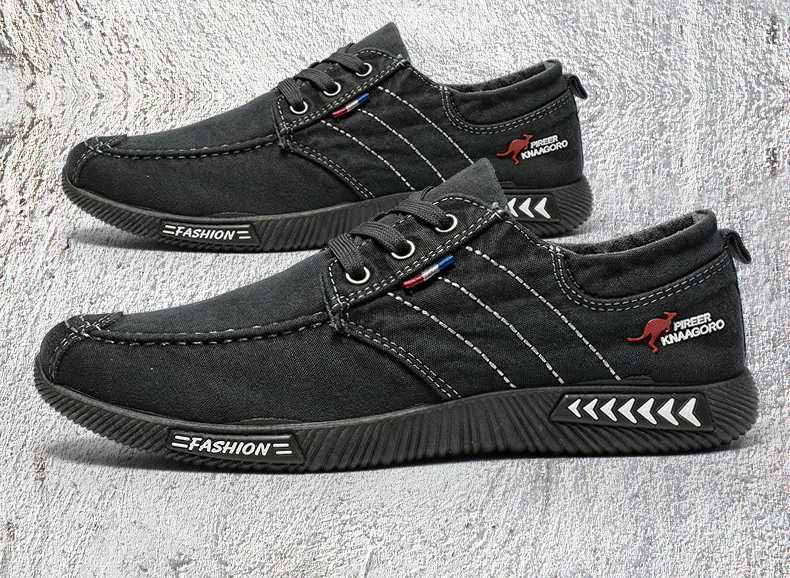 Men's Vulcanize Shoes Casual Men's Denim Canvas Breathable Men Shoes Fashion Male Sneakers Chaussure Homme Zapatos De Hombre