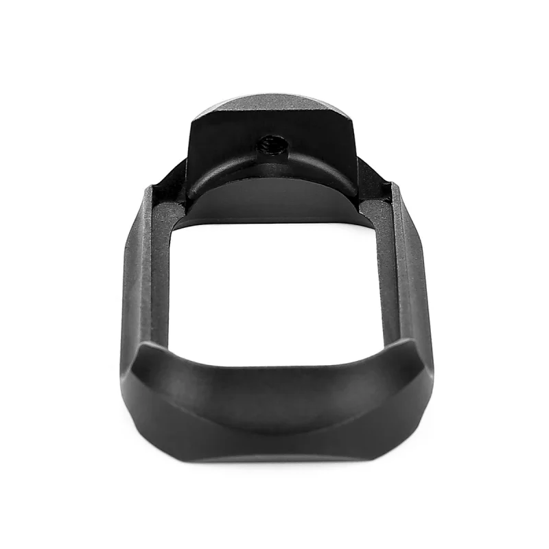 

Tactical Aluminum Black CNC Glock Mag- well Magwell Grip Adater Base Pad for Hunting Airsoft Glock 19 23 32 38 Gen 3/4