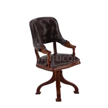 Изысканная миниатюрная мебель 1/12 шкала высокого качества деревянное кресло для отдыха