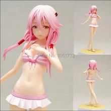 16 см аниме Guilty Crown Yuzuriha Inori Beach Queens Ver. 1/10 ПВХ фигурка сексуальная девушка Коллекционная модель игрушки