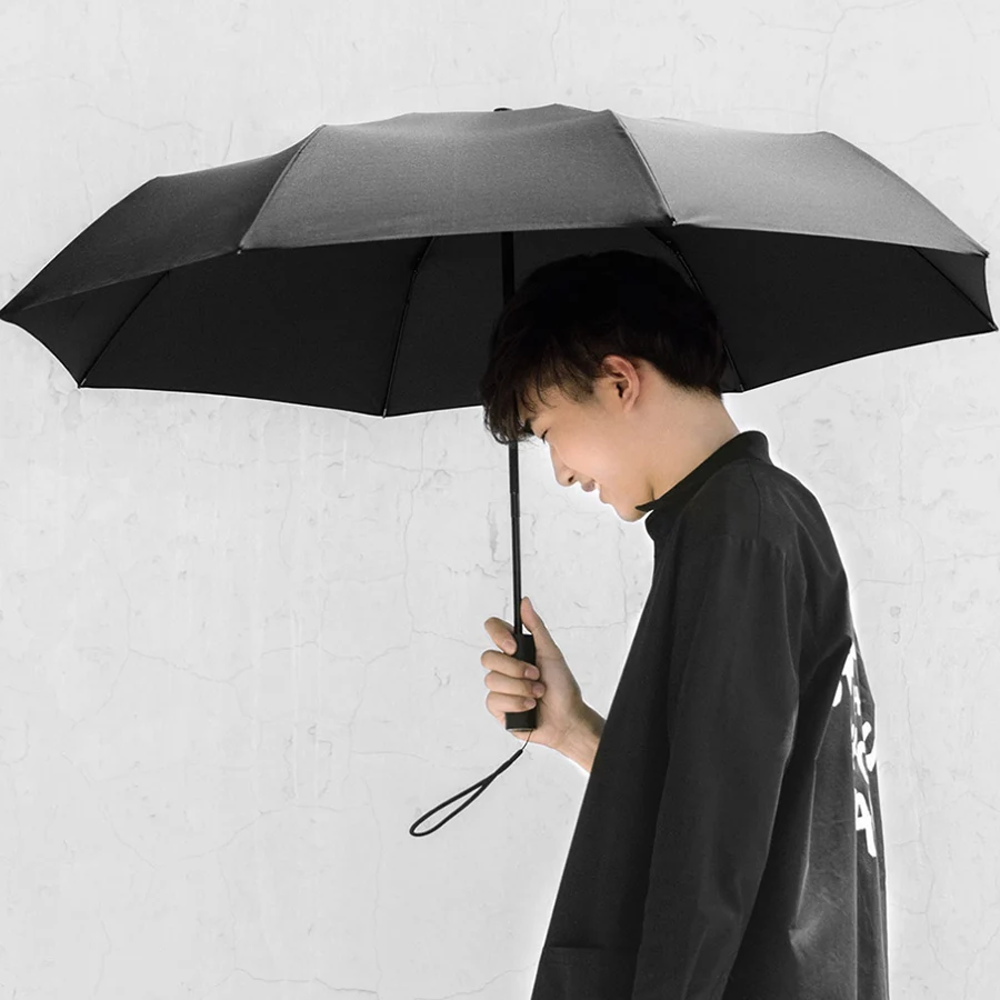 Xiaomi Mijia автоматический Um-brella для солнечных и дождливых дней алюминиевый Ветрозащитный Солнечный свет-затенение Теплоизоляционный анти-УФ