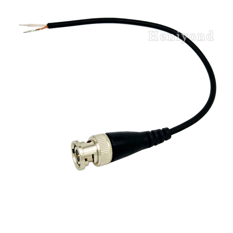 10PCS BNC Male Connector for Coaxial Cable CCTV Camera BNC UTP Video Balun Connector Adapter BNC Plug For CCTV System