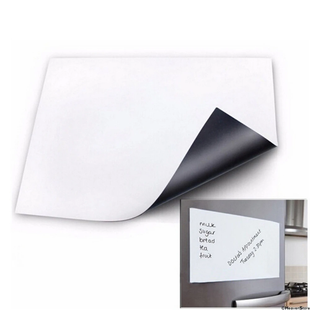 A5 MAGNETIC MEMO FRIDGE NOTICE WHITE BOARD DRY WIPE MARKER PEN HOLDER 16 x 21cm