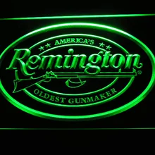 D233 Remington оружие охотничий пистолет светодиодный неоновые световые знаки с переключателем вкл/выкл 20+ цвета 5 размеров на выбор