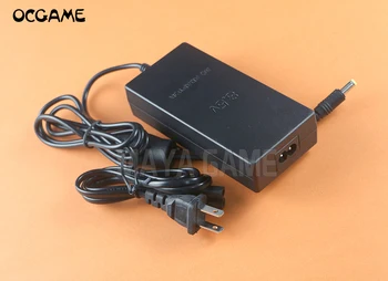 

OCGAME EU US AC Adapter Power Supply Charger Cord for Playstation 2 PS2 Slim 70001 7004 7008 700x Series DC 8.5V