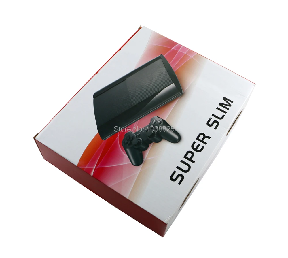 Черный чехол с полным корпусом для PS3 Super Slim 4000 4XXX