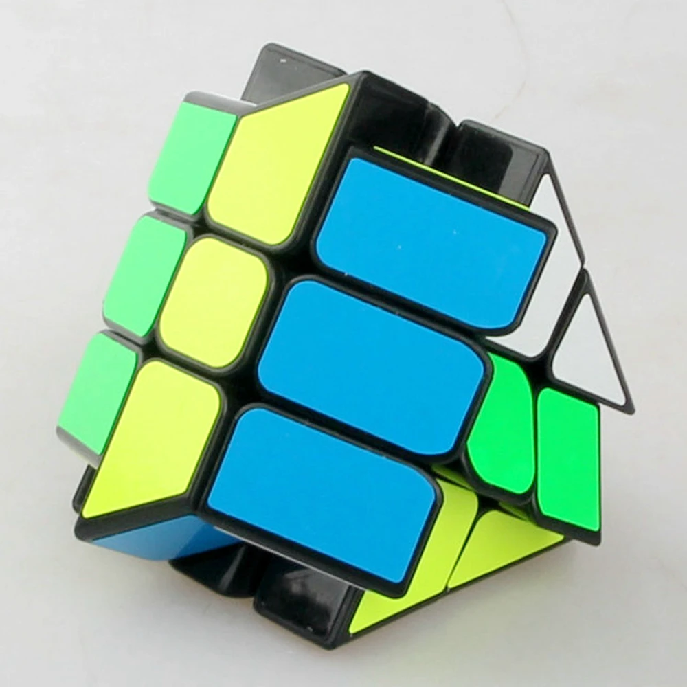 YongJun Moyu Pinwheel Wind Fire Wheels 3x3x3 speed Fisher Magic Cube Puzzle Skew Cubes детские развивающие игрушки