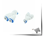RO воды локоть трубы фитинг 1/4 "3/8" OD шланг соединения обратного осмоса пластик быстрое соединение соединитель чистая вода очищает