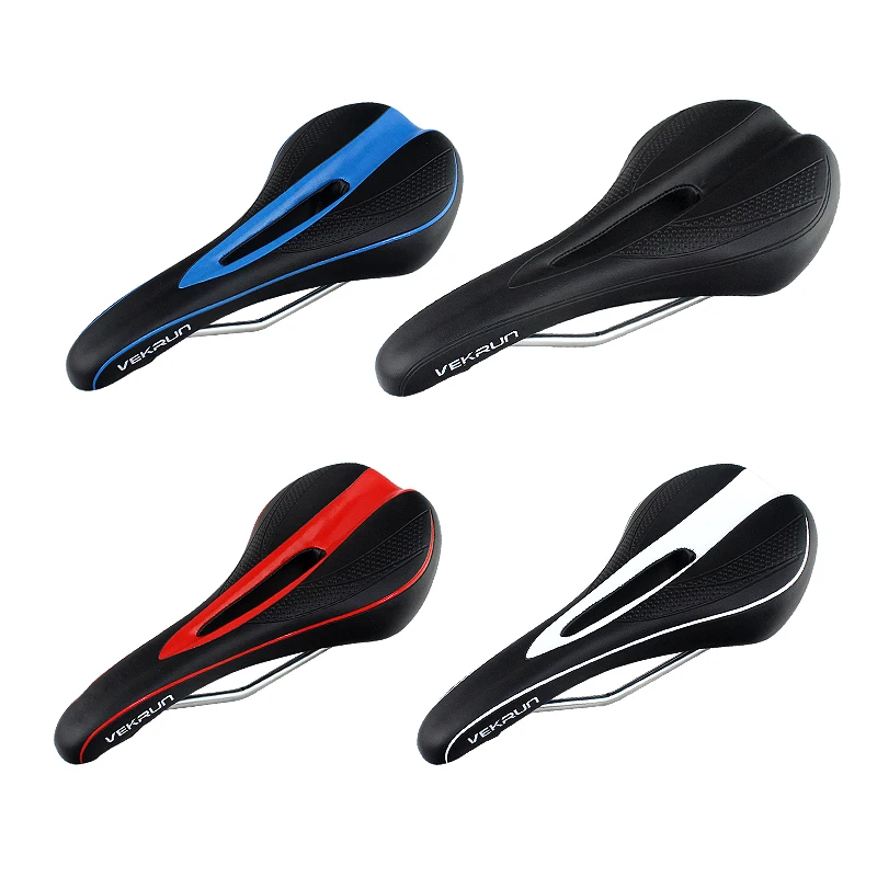 Mountainous Bicycle Cushion Sports Hollow Breathable Soft Seat Riding Saddle Folding Car Accessories