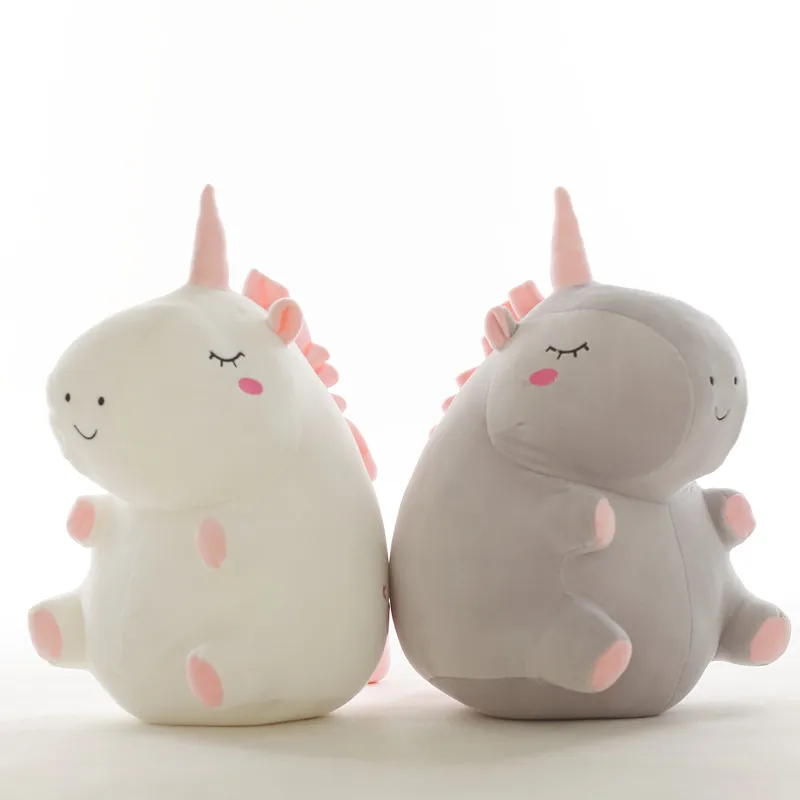 Kawaii мультфильм Радуга Единорог Мягкие животные плюшевые игрушки животное лошадь