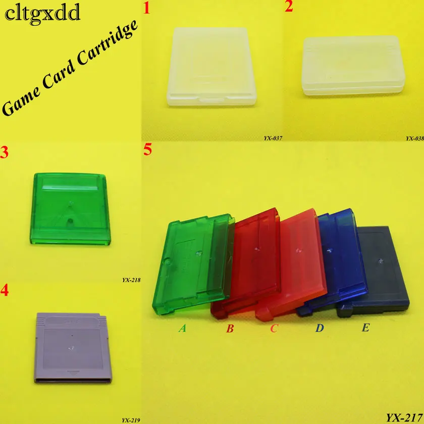 

Plastic Game Cartridge Cases Storage Box Protector Holder Dust Cover Replacement Shell For Nintendo Game Boy GameBoy GBA