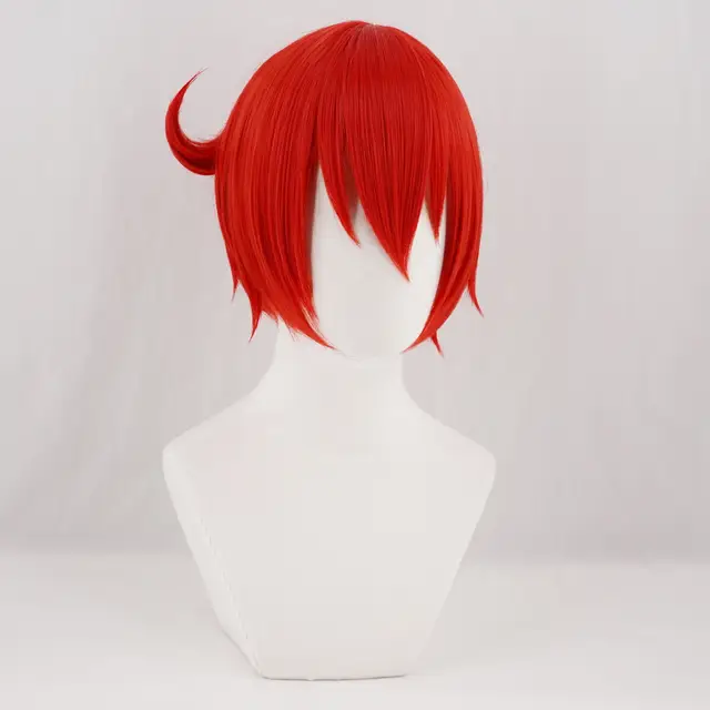 Online Shop Cells At Work Red Blood Cell Cosplay Wig Short Costume