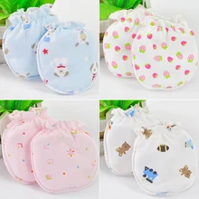 5 пар/лот новое красивое праздничное платье для маленьких Мягкий хлопок для новорожденных, младенцев, Анти-Царапины, перекладина для митенки, перчатки детские перчатки для новорожденных подарки