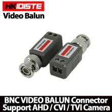 10pcs CCTV Video Balun Passive Transceivers 2000ft Distance UTP Balun BNC Cable Cat5 CCTV UTP Video Balun