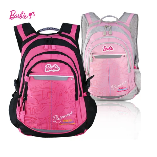Barbie Cartoon Children Child Kids Books Bag Shoulder Backpack Portfolio Rucksack School Bagfor S Grade 3 6 High In Bags From