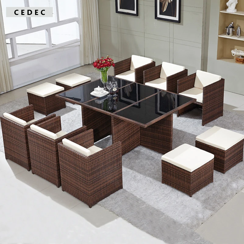 Online buy wholesale wicker patio dining from china wicker patio ... Patio decoración Dining