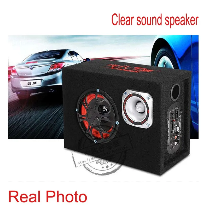 Новое поступление 8 дюймов 12 В, 220 В Car Audio акустическая hi-fi портативный активные колонки 450 Вт, KTV Boom Box этап сабвуферы