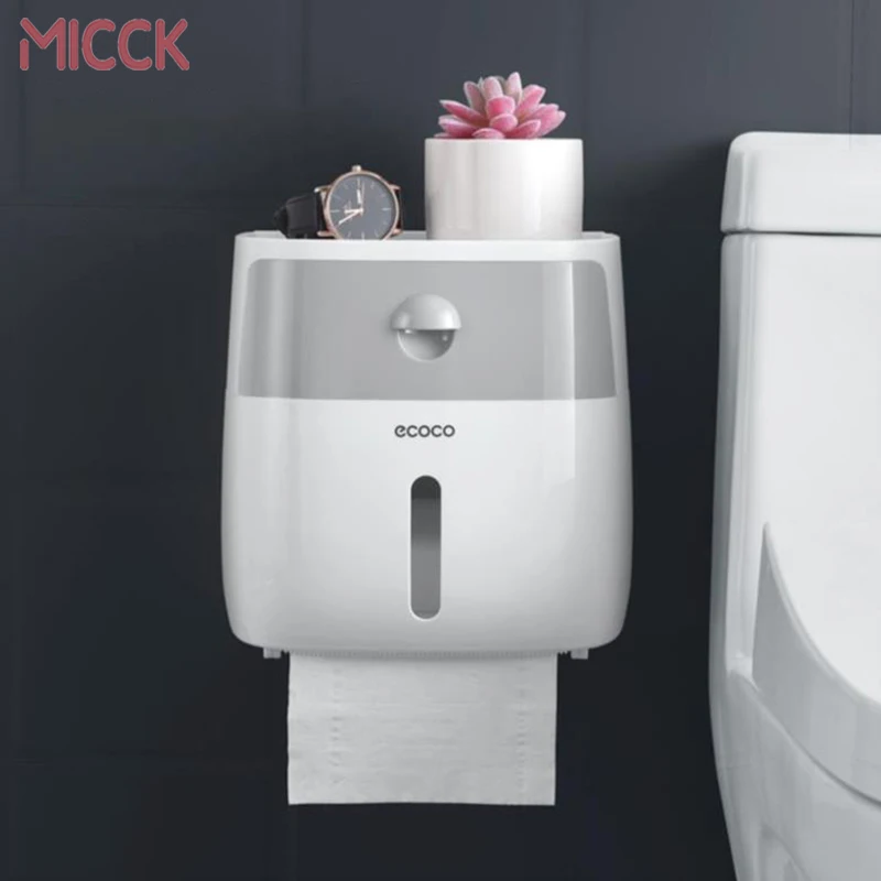Органайзер MICCK для бумаги водонепроницаемый держатель туалетной с выдвижным