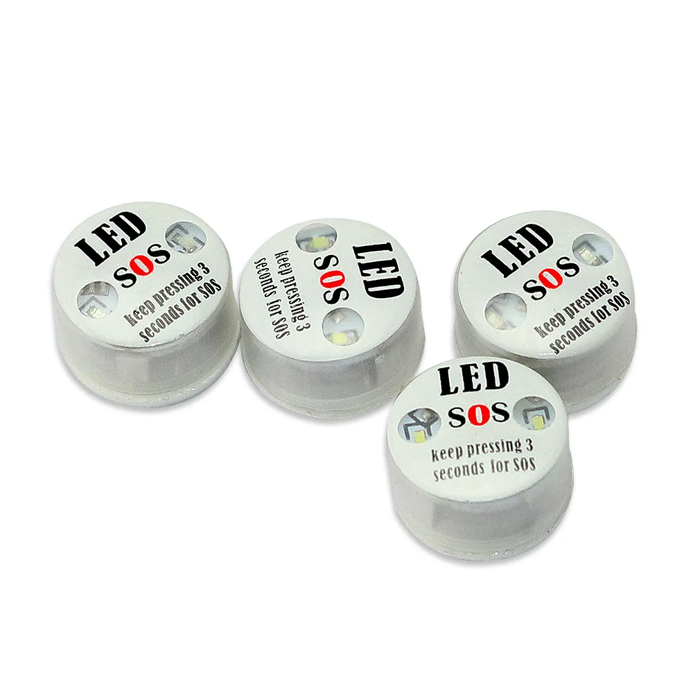 

2pcs SOS Signal Light Distress First Aid Portable for Survive Outdoor Sports Home Emergency Rescue LED Camping Lamp Dropshipping