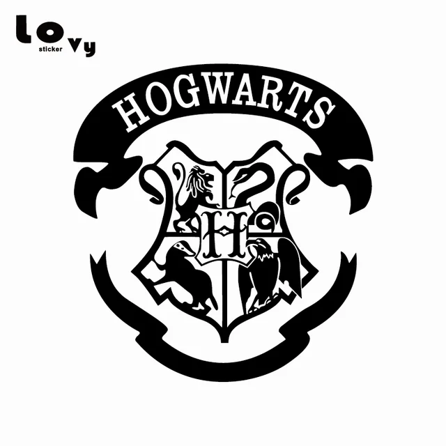 Buy Harry Potter Wall Sticker Creative Hogwarts Crest