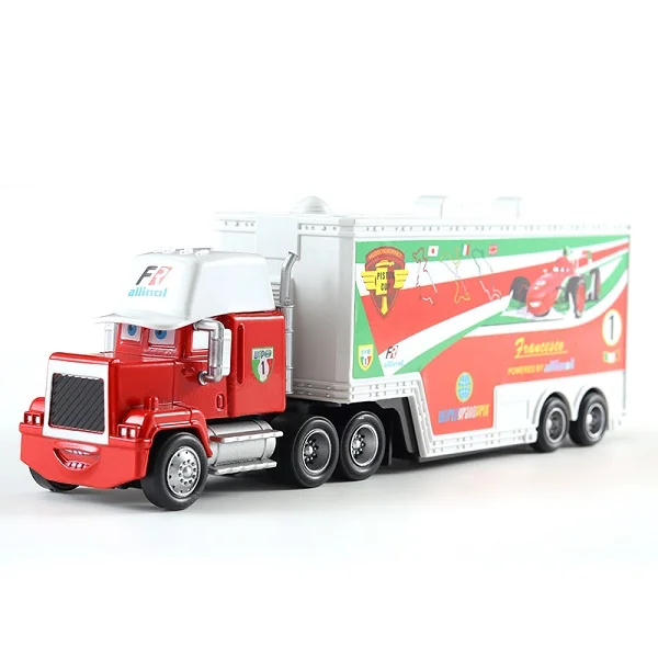 Машинки disney Pixar Cars Mack Uncle& Francesco Diecast Toy Car свободные 1:55 Новое Дисней Тачки 3 - Цвет: Truck