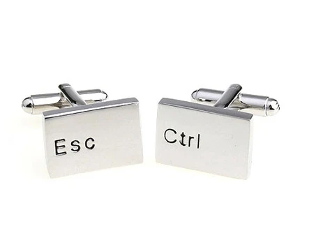 Компьютерные клавиатуры esc ctrl нажатие клавиши запонки для рукавов французских