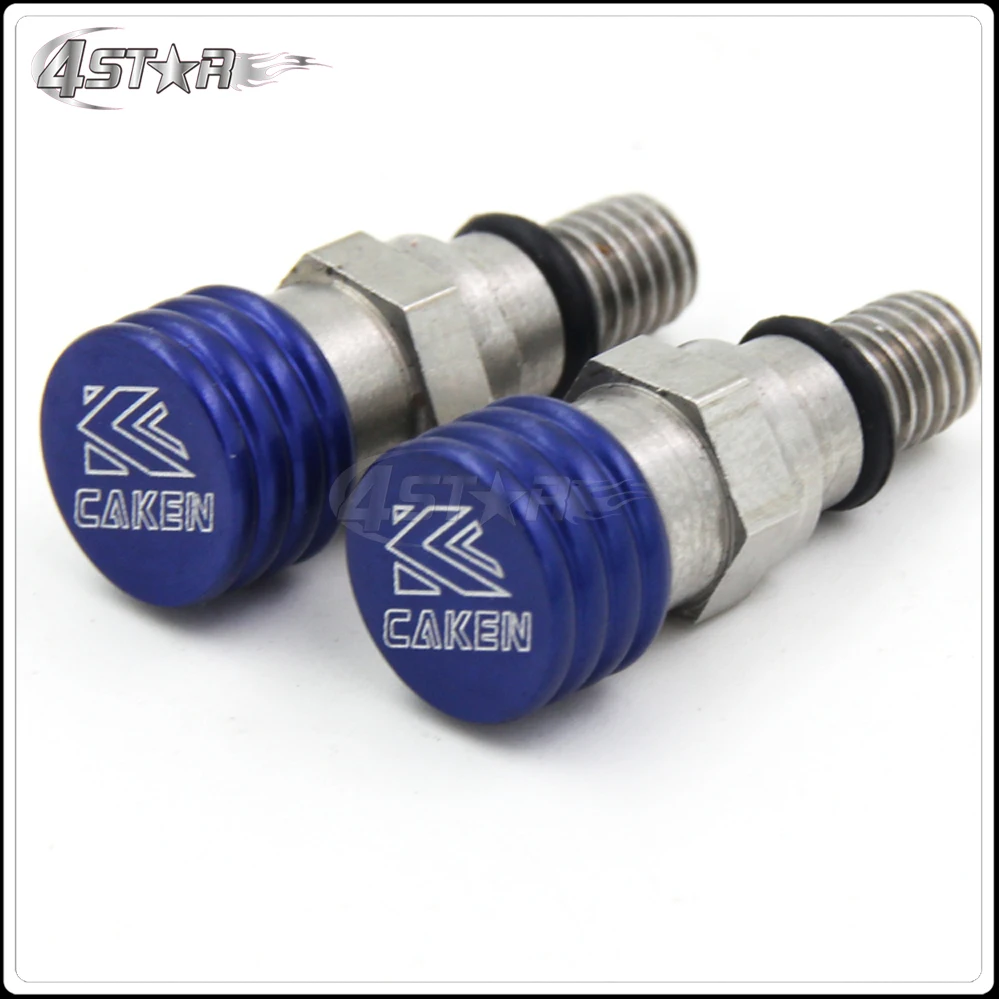 

M5*0.8mm Blue Fork Air Bleeder Relief Valve Screw Motorcycle Motocross For YAMAHA YZ85 YZ125 YZ250 YZ250F YZ450F WR250F WR450F