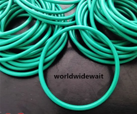 

20PCS 13/14/15/16/17/18mm x 4mm Green Fluorine Rubber O Ring Oil Seal Gasket
