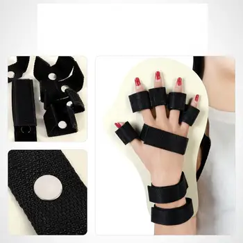 

Hand Wrist Orthosis Separate Finger Flex Spasm Extension Board Splint Apoplexy Hemiplegia Right Left Men Women free size