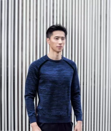  Original xiaomi mijia MITOWN flying woven round neck sweater lightweight warm fast moisture-absorbi