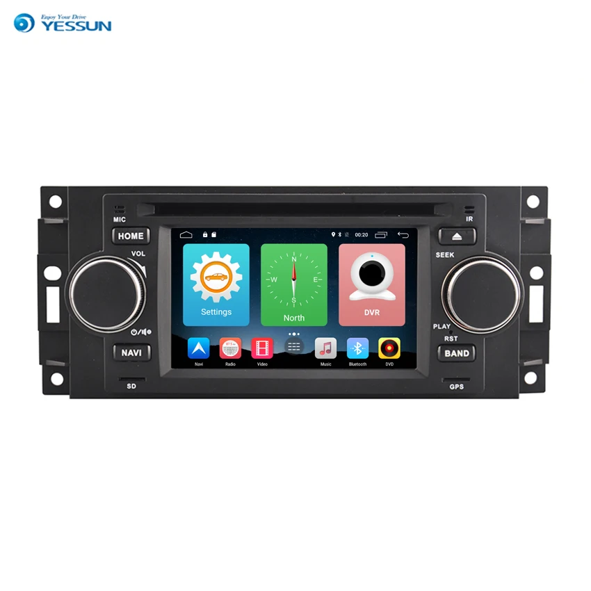 

Yessun For Chrysler 300C 2005~2009 Android Car Navigation GPS HD Touch Screen Multimedia Stereo Player Audio Video Radio.