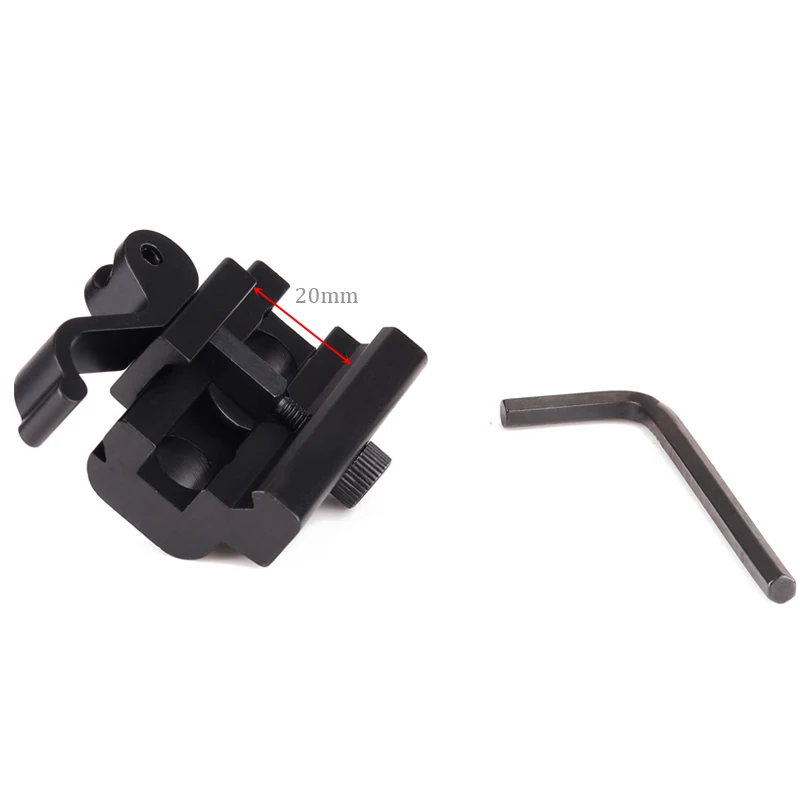 1 шт. быстросъемный замок для камеры слинг бипода адаптер Picatinny Weaver Rail 20 мм Bipod или