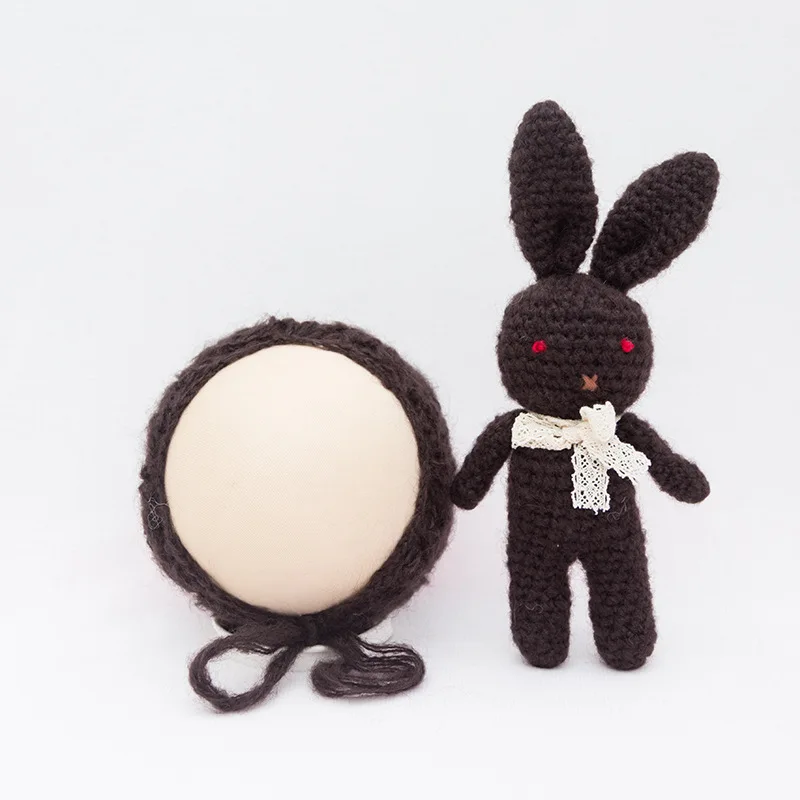 Newborn Photography Prop baby fashion rabbit dolls