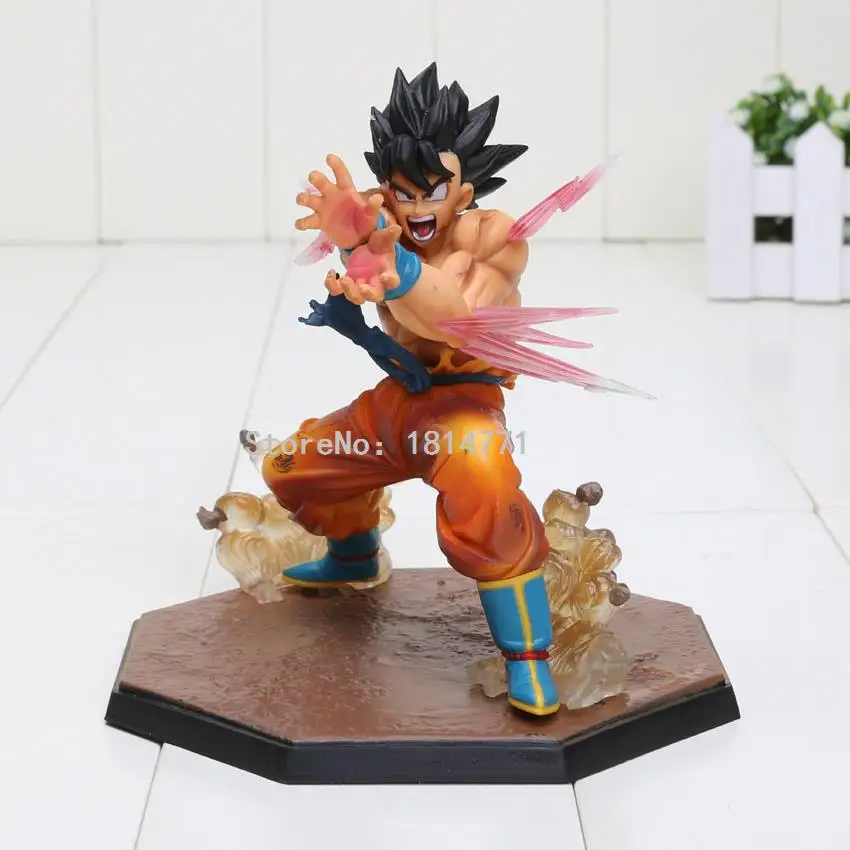 Dragon Ball Z фигурка Вегета Сон Гоку тройной Kaiouken Kamehameha Battle Ver. Игрушка из ПВХ Dragon Ball Z фигурка